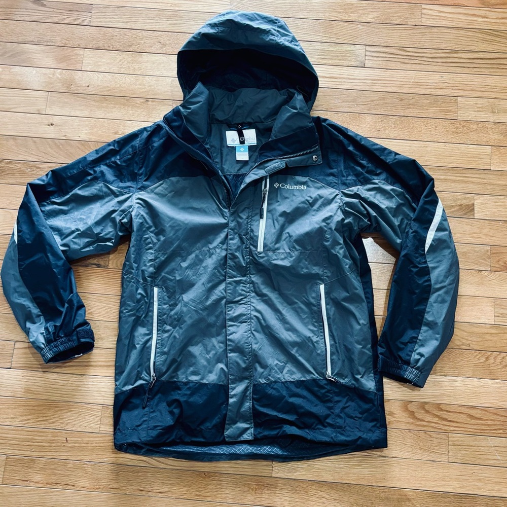 Columbia Men's Interchange waterproof hooded jacket size M